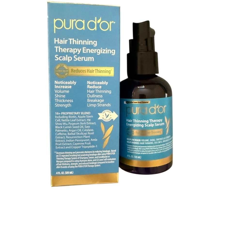 Blue Hair Thinning Therapy Scalp Serum